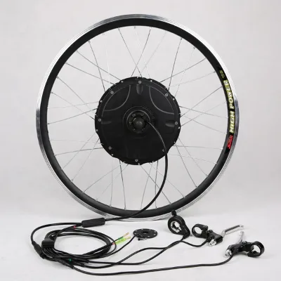 2022 Aluminum Rim Kit Electric Bike Battery Included 48v 1500w Hub BLDC Motor LCD Optional
