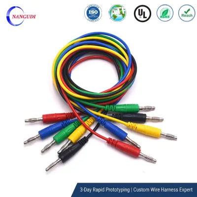 Custom 6.35mm TS Guitar Cable 1/4 Inch Mono Audio PVC Shielded Tin Plated Copper 220V Rated for Electric Bass Amp Instrument