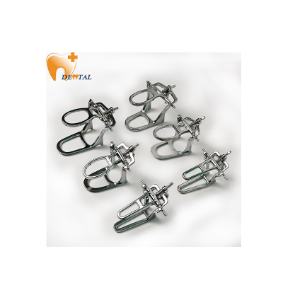 Dental 3 Size Zinc Alloy Teeth Articulator Manual Laboratory Tool Adjustable Full Mouth Chrome Plating Denture Durable