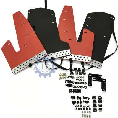 For Delica 5 Mud Flap Mud Splash Guard 4pcs Black Mud Fender Exterior Custom Parts for Mitsubishi Delica 5 +26 EVA High Quality