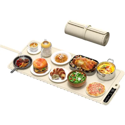 Electric Heating Tray Extra Large 36 Inch Buffets Party Warmers Thanksgiving Christmas Gift 10s Fast Hot Warming Mat for Food