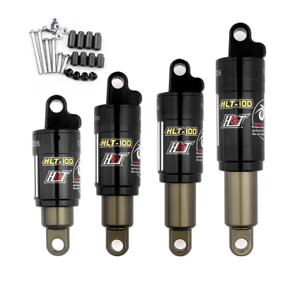Hot Sale HLT100 Bicycle Oil Spring Shock Absorber Electric Vehicle Snowmobile Mountain Bike Rear Shock Absorber