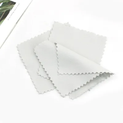 Microfiber Suede Polish Cloth for Gold Ring Microfiber Jewelry Cleaning Towel with Custom Logo Printing Silver Polish Cloth