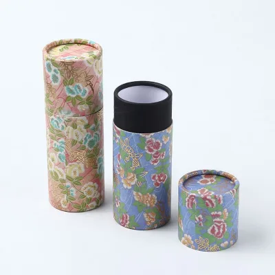 High Quality Customised Various Paper Tube Cylinder Packaging Box Kraft Custom Paper Tube Packaging