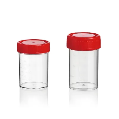 Easy to Operate Useful 40ml Disposable Male Urine Container test Cup