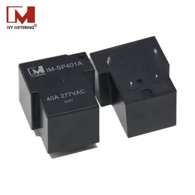 12V 277VAC 40A 32A 0.9w 25g 4pin Mini High Capacity and Voltage PCB SPST Sugar Cube Power Relay