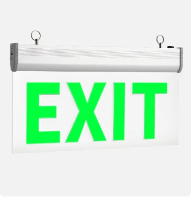 Boyid Tuoming Factory Indoor Acrylic Wall Mounted Hanging Double Sides Led Emergency Light Exit Sign