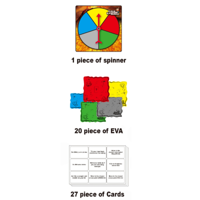Lava Jumping Game Children's Adult Interactive Carpet Jumping Multiplayer Game