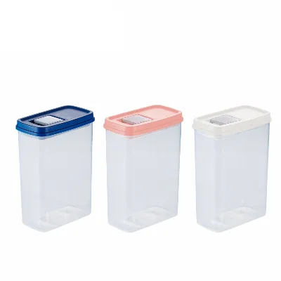 3400ml Household Storage Containers air Tight Plastic Food Storage Container