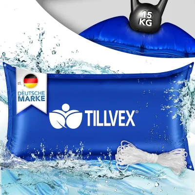200 X 400 cm Pool Cushion Winter Air Cushion Including Repair Kit, Winter Cushion With Safety Valve
