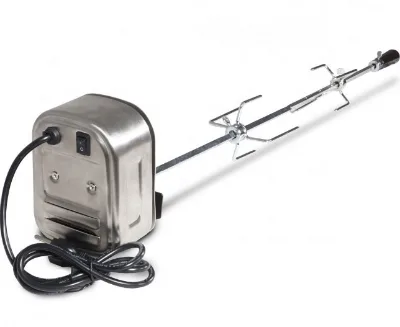 Universal Deluxe Rotisserie Kit Universal Grill Rotisseries Complete Holders and Fixing Screw for Universal Gril