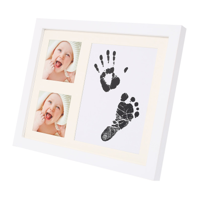 Baby's Fingerprints in Memory of Baby's Full Moon Holiday Gifts Baby Birth Souvenirs