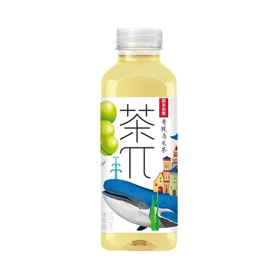 Nongfu Spring Jasmine Green Tea 500ml Bottled Flavored Tea with 3% Sugar-15 Count Perfect Beverage