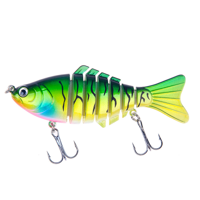 10cm 15.6g Multi Jointed Fishing Lure Colorful Body to Appel Fish in the Sea Freshwater