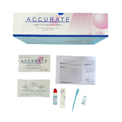 Accurate Typhoid Fever Rapid Test Kit /Typhia Pathological Analysis Rapid Test Kit