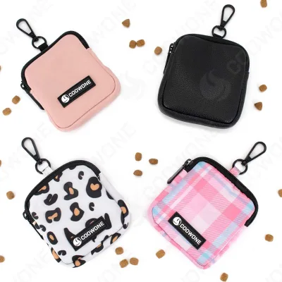 Free Design Stylish Dog Treat Pouch Magnetic Opening Pet Training Supplies Pocket Sized for Walking and Training