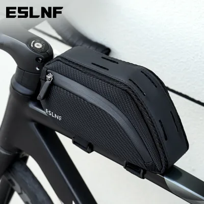 ESLNF Top Tube Bike Bag Bicycle Front Frame Bag Waterproof Bicycle Front Top Tube Bags