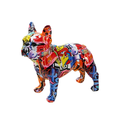 Handmade Resin Balloon Dog Sculpture Model Outdoor Indoor Home Decor Lightweight Waterproof Artistic Animal Figurine