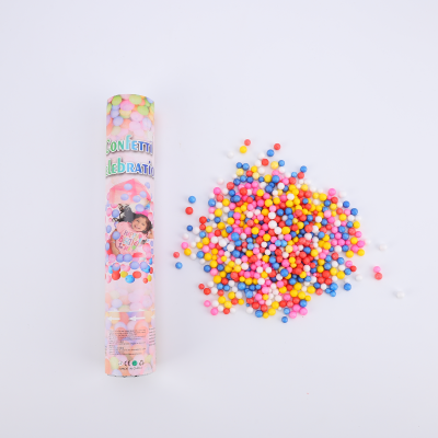 Factory Customized 12-36 Inch Foam Ball Party Popper for Children's Birthday Celebrations Chinese New Year Ramadan Graduation