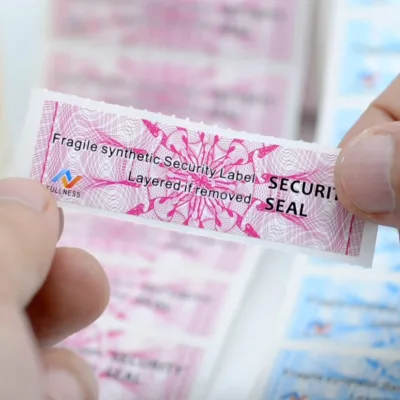Customized Printing Ultra-destructible Label Materials Electrical Label