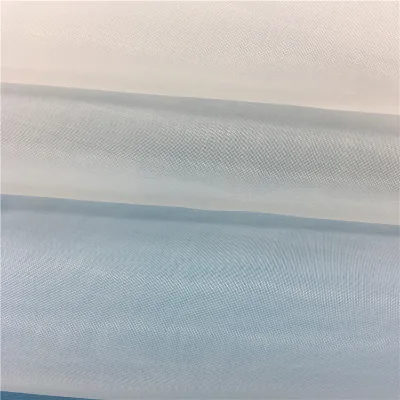 Lightweight Eco-friendly 100% Polyester Organza Fabric Yarn Dyed with Memory Feature for Wedding Dresses & Toys