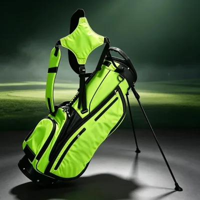 ALINS Model 3 Universal Golf Bag for Men & Women Genuine Leather Completely Waterproof Ultra-Light & Portable