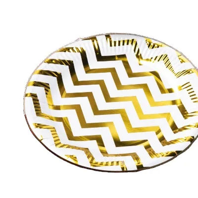 Customizable Mini Round Mini Cake Paper Plate Quality Assurance for Parties and Dinners with Custom Logo