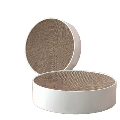 Wholesale Pet Toy Cat Scratcher Custom LOGO Foldable Wave Cat Cardboard Scraper With Catnip Cat Scratcher Cardboard