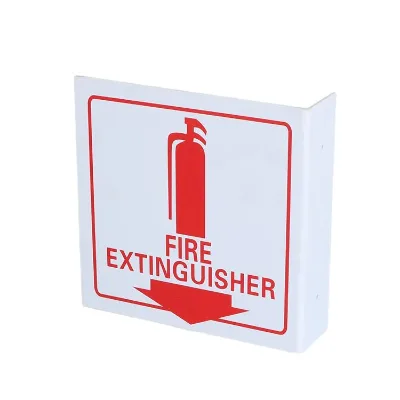 Customized Warning Sign PVC Fire Extinguisher Sign