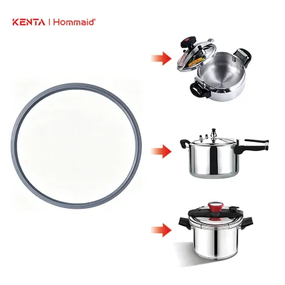Multiple Sizes Available Wear-resistant Silicone Gasket for Cookware Factory Matching, Pressure Cooker Silicone Gasket Suitable