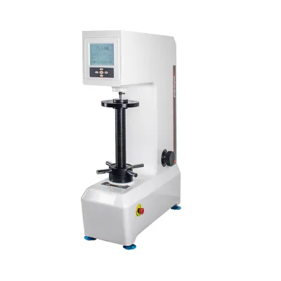 DIN 50103 Touch-Screen Automatic Rockwell Hardness Tester for Heat-Treated Metal Components Structural Integrity Rig