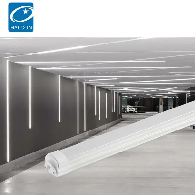 High Working Efficiency Steel Sheet Shop Vapor Lamp 4ft 8ft 36w 60w Smd Ip66 Led Tri Proof Lights