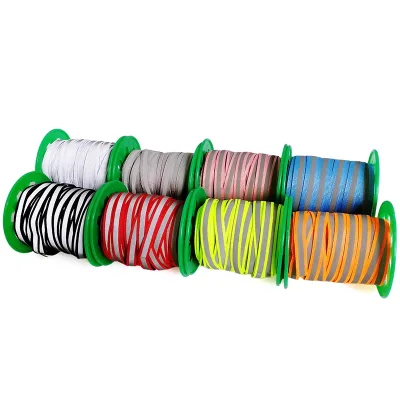 Highly Reflective 100% Polyester Ribbon Sustainable Webbing for Clothes/Bags Oeko-Tex Certified Multiple Available 2cm 5cm 10mm)