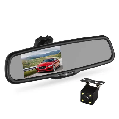 4.3" OEM Car Rearview Mirror Parking Assist with Super High Brightness LCD Monitor and Original Bracket