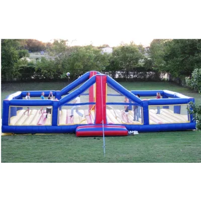 Inflatable Bouncy Volleyball Game,inflatable Volleyball Field/playground/arena,inflatable Volleyball Court