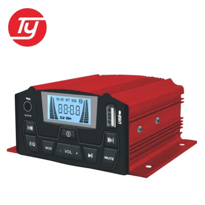 12v 4 Channel Sound Sexy Video Mp3 Free Download Audio Amplifier for Car Motorcycle Petrol Tricycle