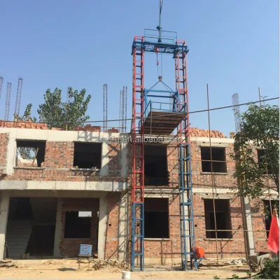 Building Elevators Are Used in Southeast Asia to Transport Goods