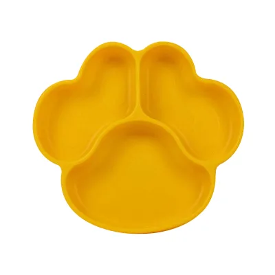 High Quality Wholesale Baby Dinnerware Baby Food Plate Kids Feeding Silicone Portable Children Eating Plates