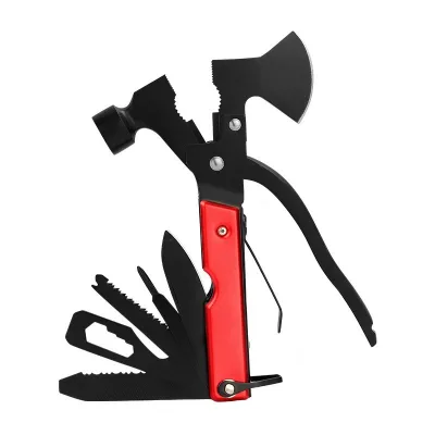 Multi-function Car Safety Hammer Axe Window Breaker Outdoor Emergency Escape Tool 2CR13+Aluminum Handle Manufacturer