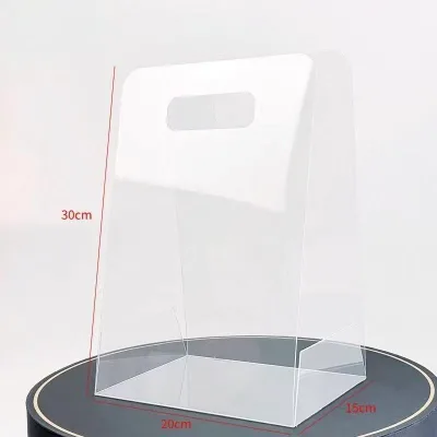 Foldable Transparent PET Display Case Multi Purpose Building Material