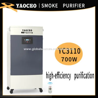 High-power laser smoke purifier