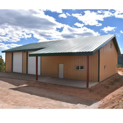 Small Industrial Steel Warehouse Storage Building Prefabricated Easy Installation Customizable Dimensions