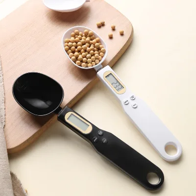 2023 Platform Weighting Scale Food Kitchen Scale Cuchara Bascula Digital Medidora Con Peso Cocina Pantalla De Medida Balanza