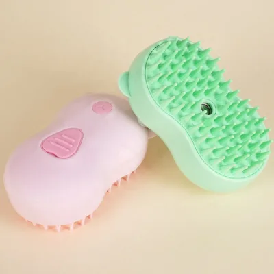 2024 New Release Hot Sale Rechargeable 3 In1 Steamy Dog Brush Pet Nebulizer