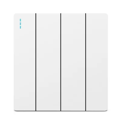Factory Direct Wall Mounted 4 Gang 1 Way 4 Gang 2 Way Switch