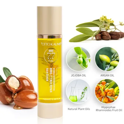 Customize Best Quality Nice Smell Hair Shine Brilliantine Natural Oil Rich Hair Max Repair Serum