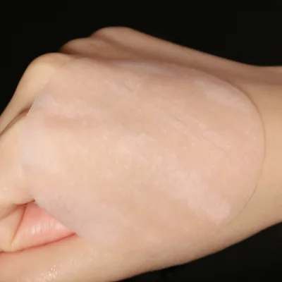 OEM Korea Collagen Gel Toner Pad Cotton Camellia Jelly Toner Pad Nonwoven