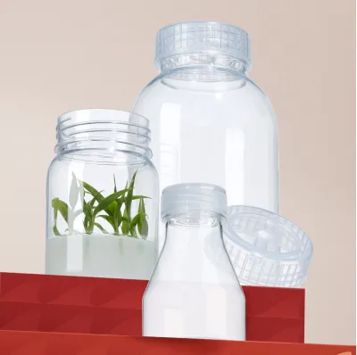 Plastic Tissue Culture Bottle, Triangular or Cylindrical, 150-1000mL Available