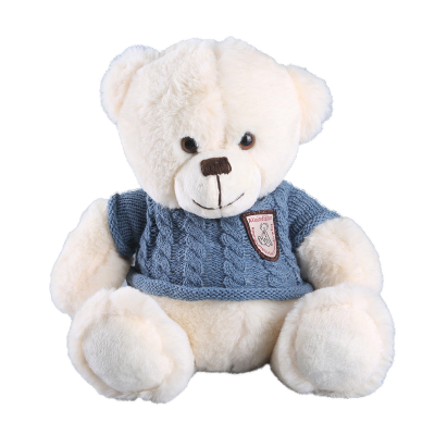 Lovely Soft Dress Sweater Valentines Bears Wholesale Bear Plush Toy