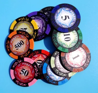 Iso14443a 13.56mhz Clay Poker Chips Nfc to Catch Dealer Mistake